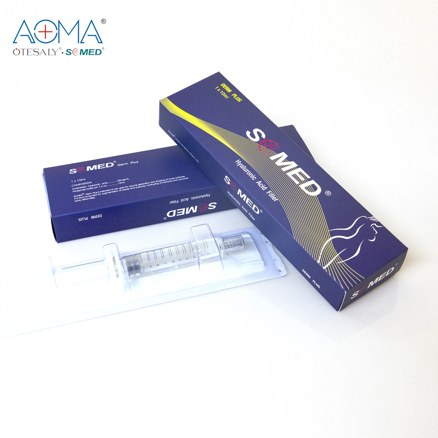 
Aoma trading Products Somed breast filer 10ml hyaluronic acid filler injection Buttock Breast Pump 