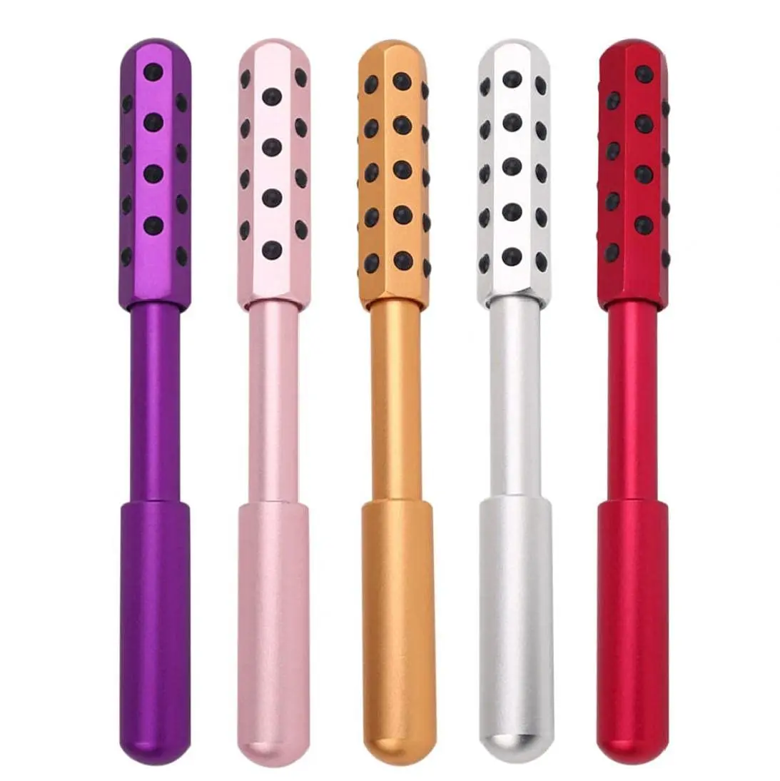 Anti-aging And Tension Relief Beauty Bar Massage Beauty Radiance Germanium Stone Face Roller for Skin Tightening