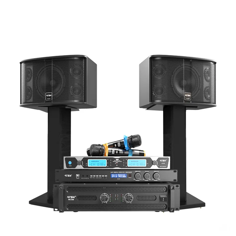 Atsh / Alto home entertainment KTV sound equipment household karaoke living room loudspeaker speaker high power speaker