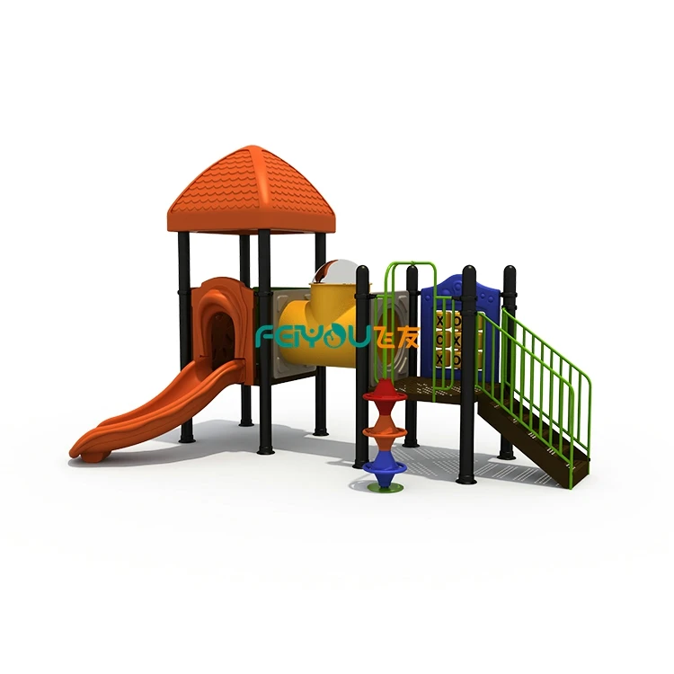 Kids tale custom playground equipment new large plastic slide children outdoor toys games kids outdoor playground