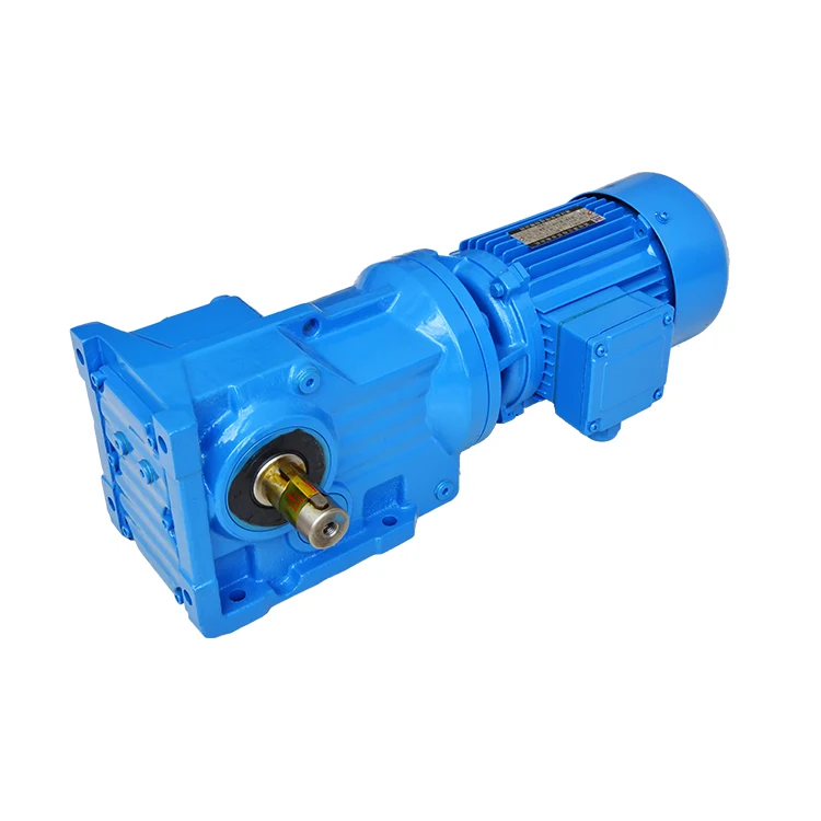  90 degree bevel high toruqe helical gear speed reducer right