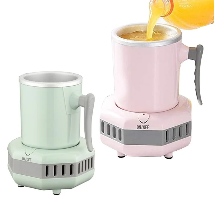 Dropshipping Hot Sell Automatic Quick Cooler Cup Small Small Rechargeable Refrigerating Cup For Home And Office Convenient