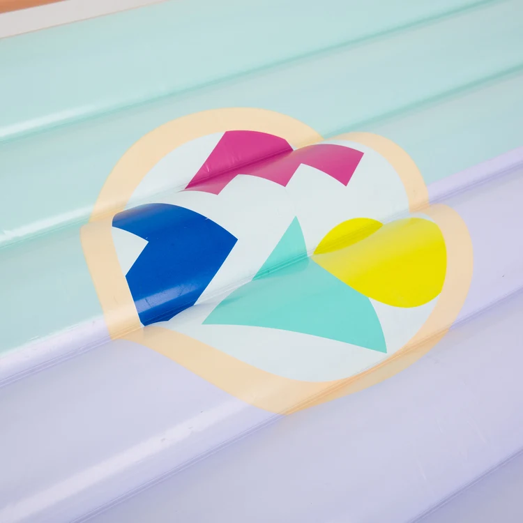 High Quality PVC Pool Float Inflatable Island Floating Lounge With Cupholders Inflatable Pool Lounge Pool Raft