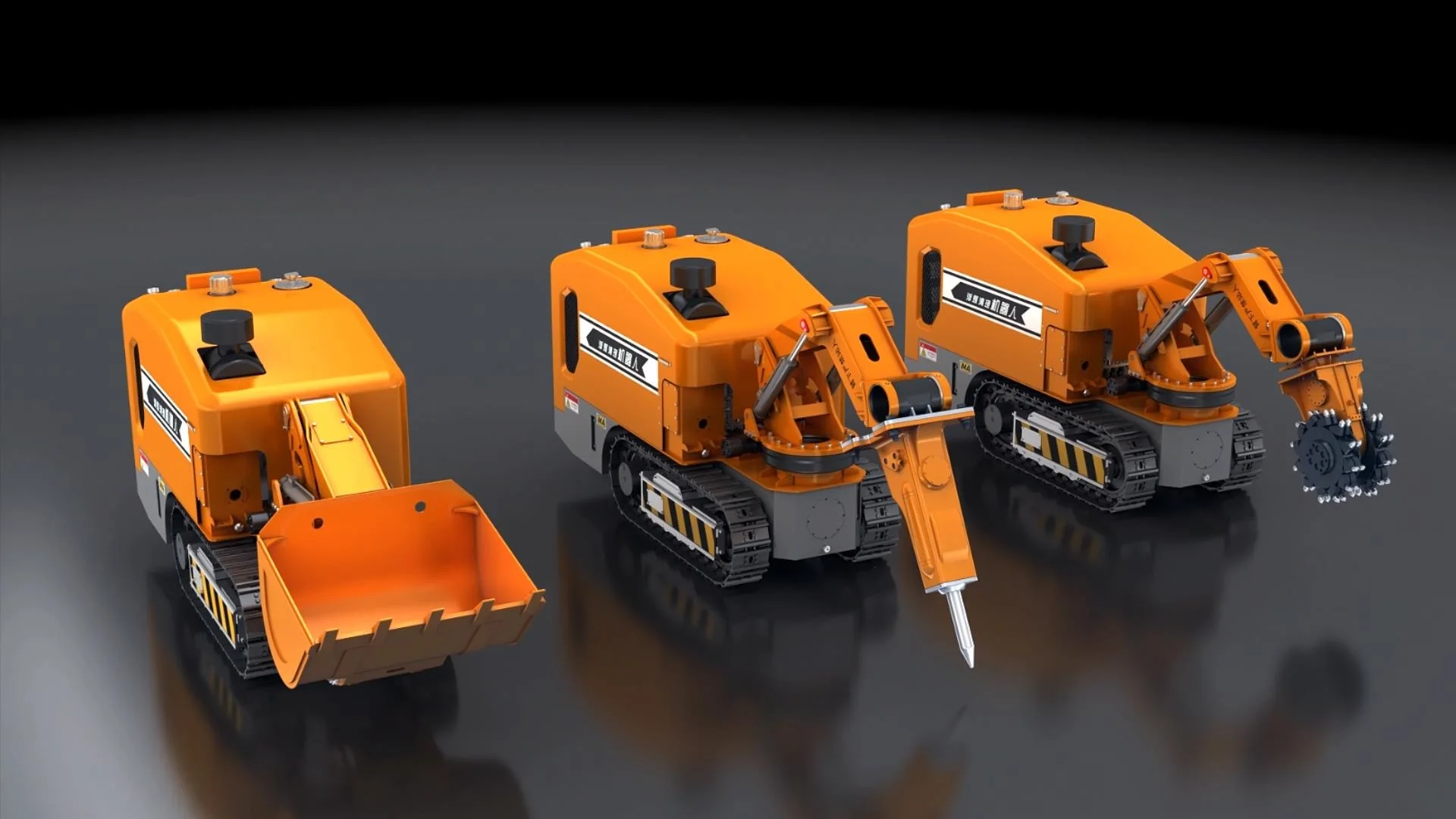 Safety Coal Mine Handling Robot Cost-Effective Coal Mine Handling Robot Professional Manufacturing Underground Mining Loaders