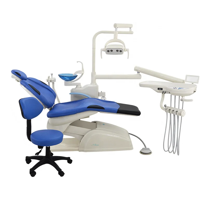Hight Quality Dentistry Supplies Treatment Unit Portable Dental Chair with Air Compressor