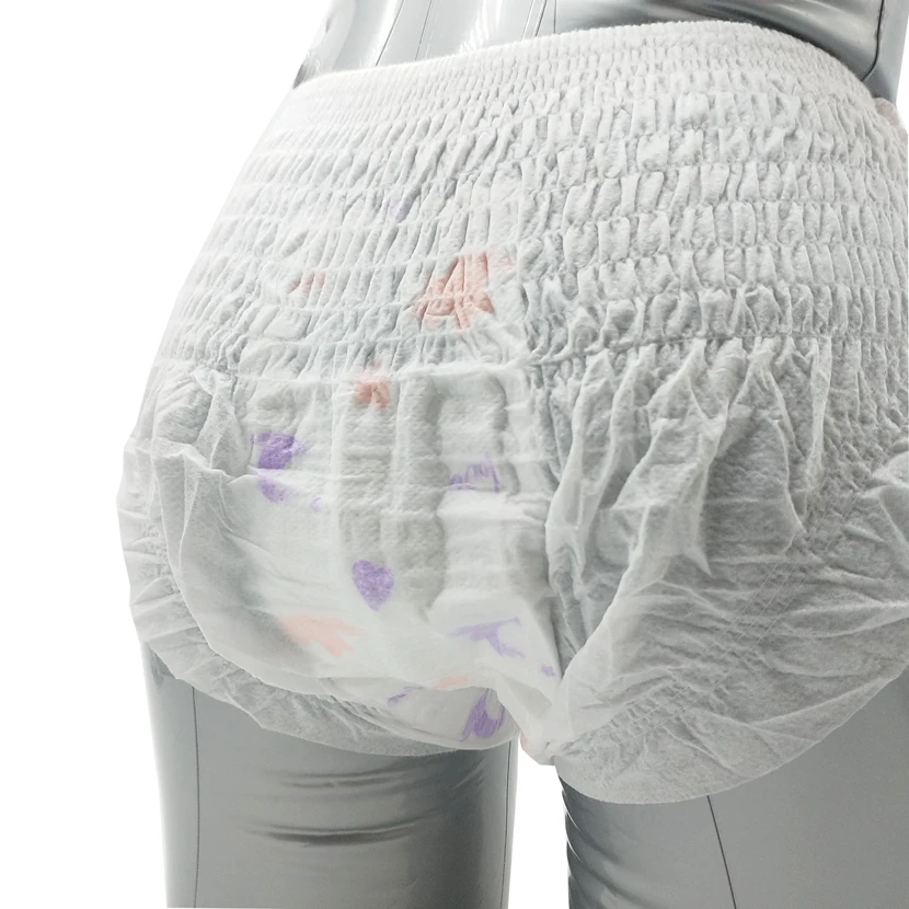 Hot Sale Adult Disposable Hygienic Menstrual Pants Period Panties For Lady Menstrual Sanitary Ladies Diapers