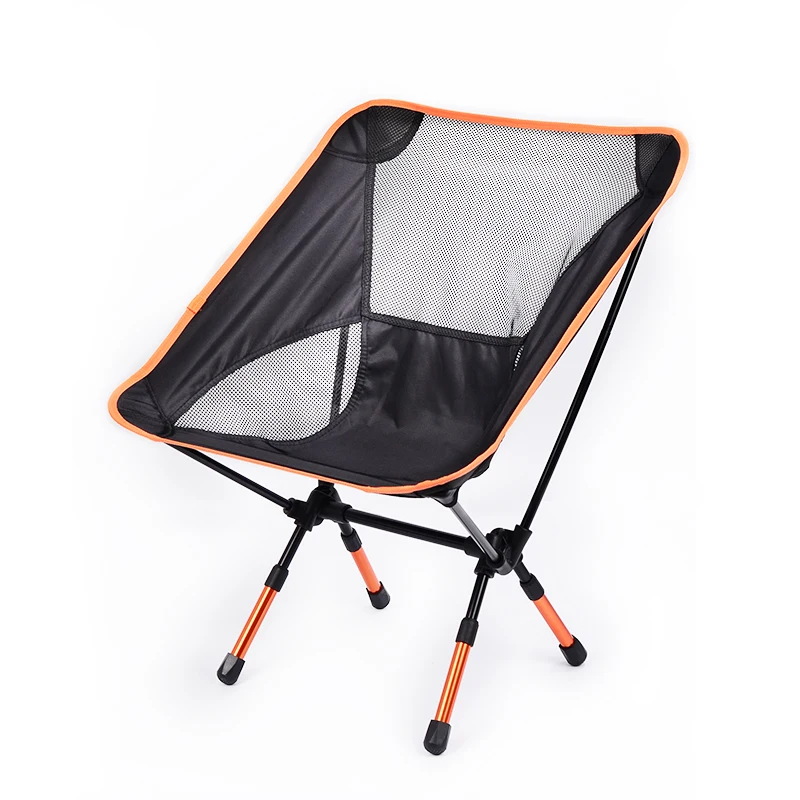 Good Price Aluminum Alloy Moon Chair Outdoor Camping Chair With Adjustable Foot Height