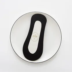 Летние шелковые бесшовные Нескользящие невидимые носки для женщин