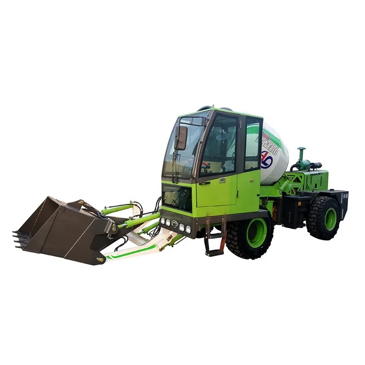 3.5 cubic meters of model A is discharged from the hydraulic control hopper after the feeding mixer moves forward