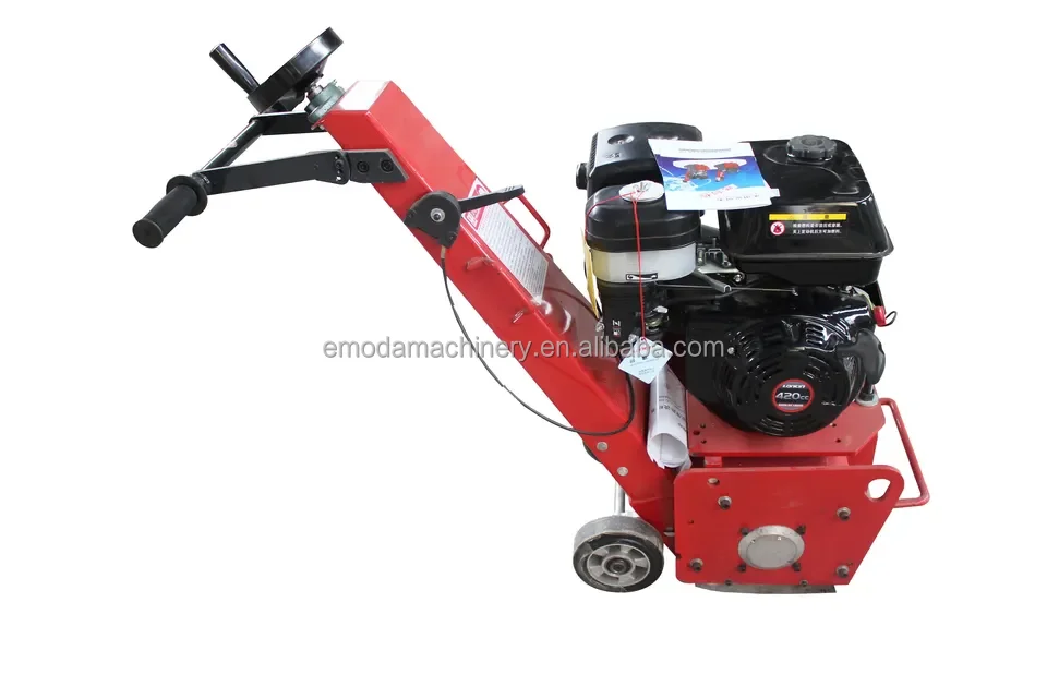 Electric/gasoline pavement construction milling machine Road construction milling machine Old pavement surface milling equipment