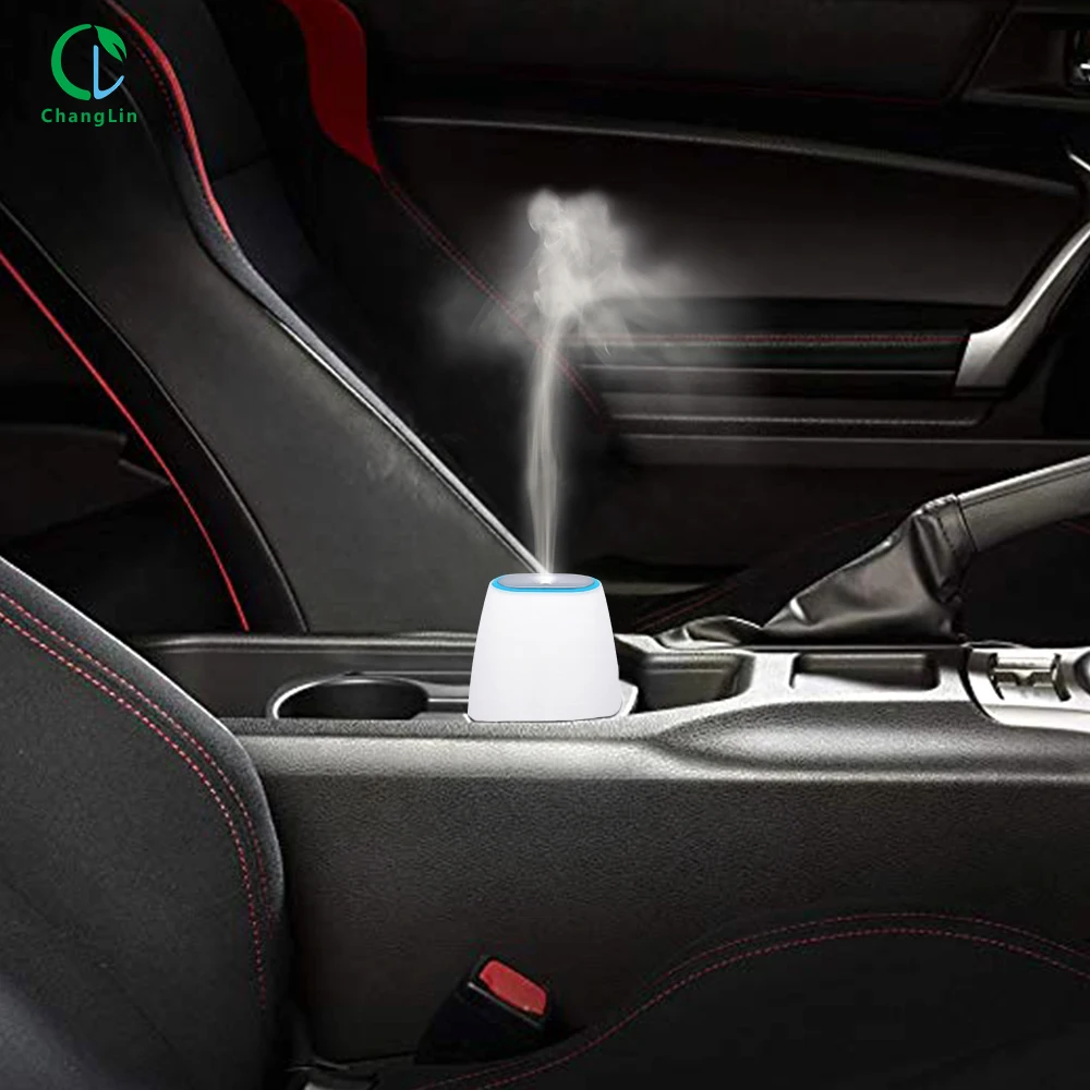 Best Selling Products Car Essential Oil Diffuser Cool Mist Humidifiers 60ml Double Switch Custom Logo