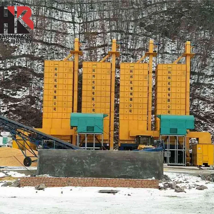  Без загрязнения Циркулирующая пшеница зерновая сушилка для зерна риса