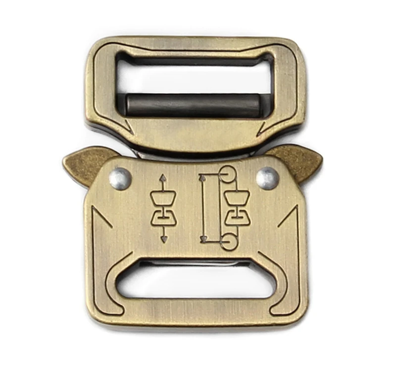 27mm Metal Quick Side Release Buckles for Webbing Tactical Belt Buckle Safety Strong Hooks Clips DIY Outdoor Luggage Accessories