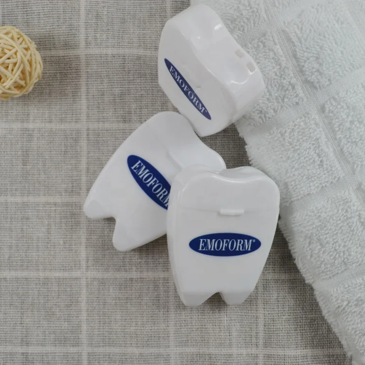50 yds waxed nylon dental floss for oral care