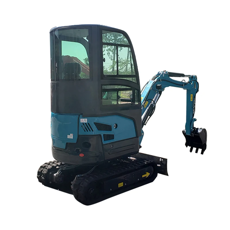 Hydraulic Small Mini Home Compact Crawler Agricultural Excavators Machine Farm Micro Digger Smallest Garden Mini Bagger Diesel