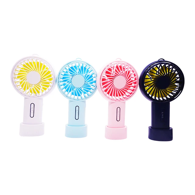 Wholesale Outdoor Portable USB Handheld Rechargeable Cooling Fan Phone Holder Mini Handheld Fan