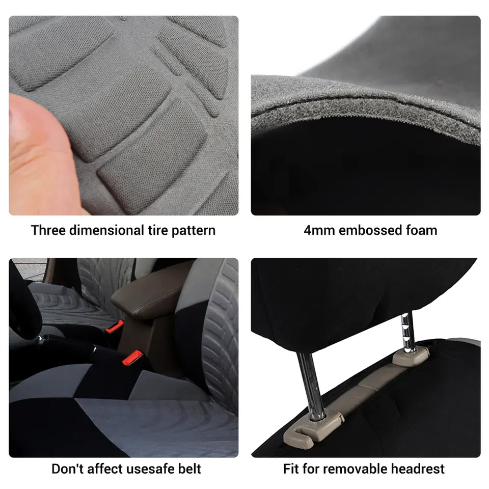 Wholesale Automotive Interior Accessories Universal Waterproof Leather Car Seat Covers