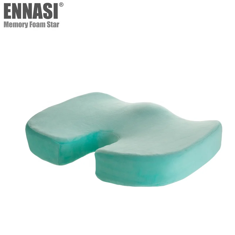 Comfortable Ergonomic Office Car Seat Coccyx Orthopedic Memory Foam Zero Gravity Chair Seat Cushion for Relief