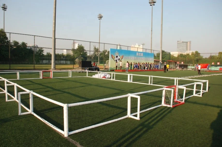 Inflatable soccer field for sale with using for children training