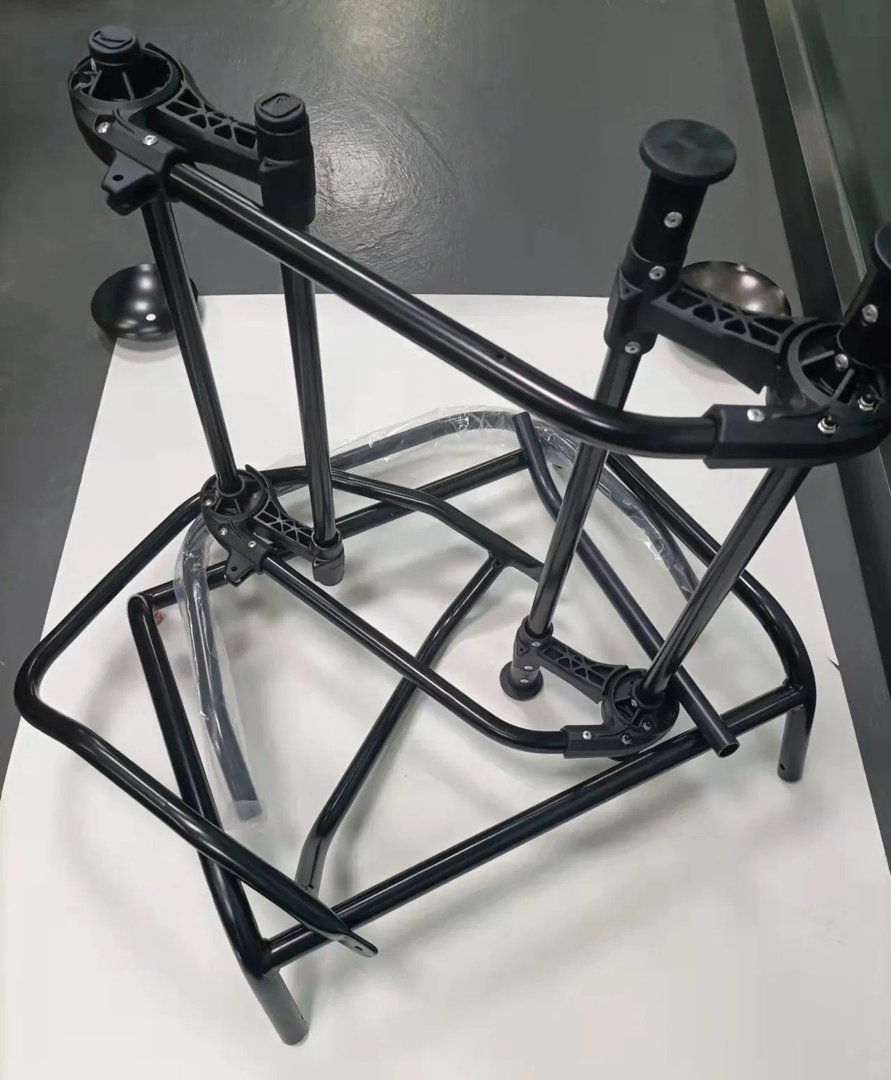 CNC Machined Bending Steel Pipes With Round Square Steel Aluminum Alloy Powder Coating Black Kayak Seat Bracket Bend Tube Pipes