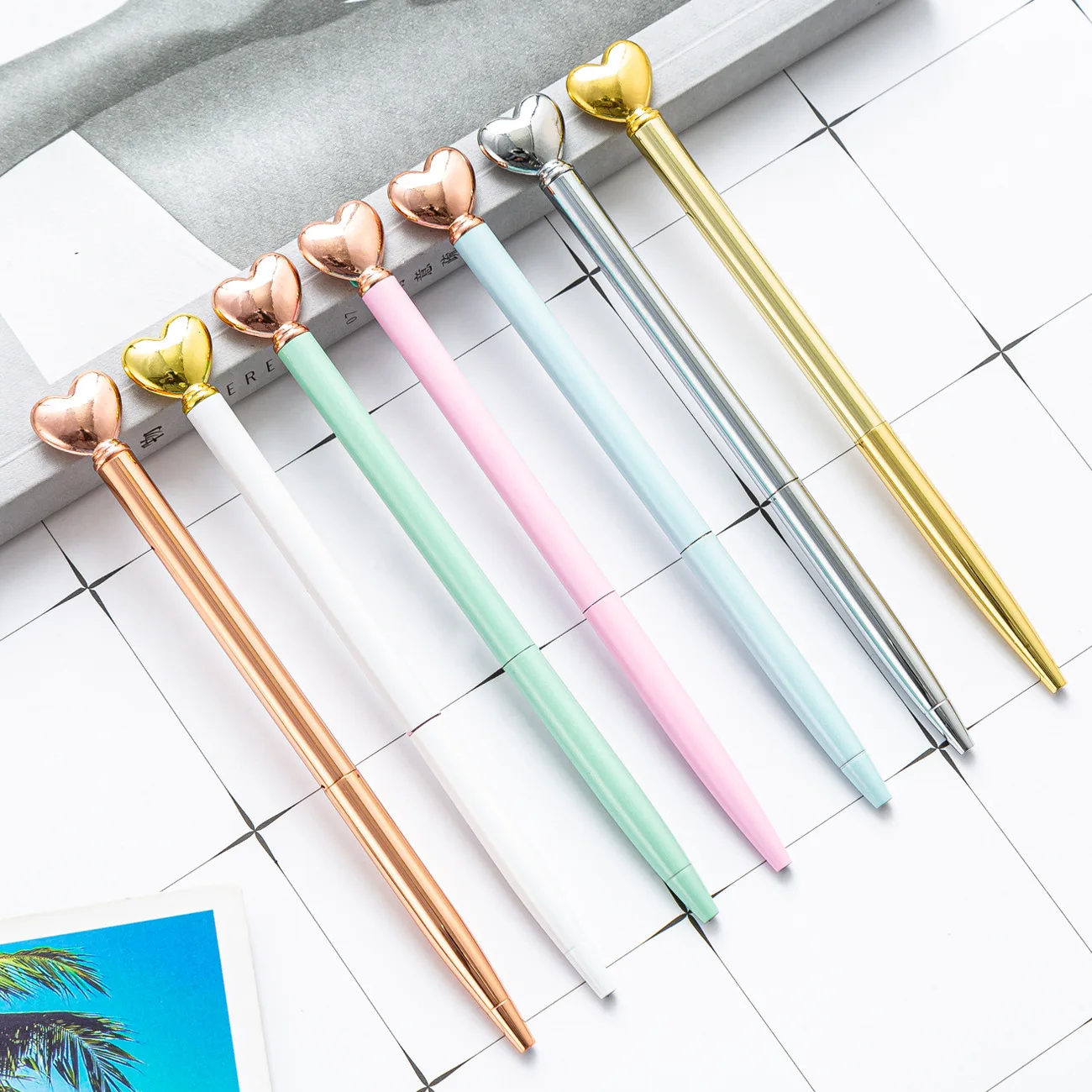 
Promotional Cheap Custom Roller Plastic Metal Black Ball pen 