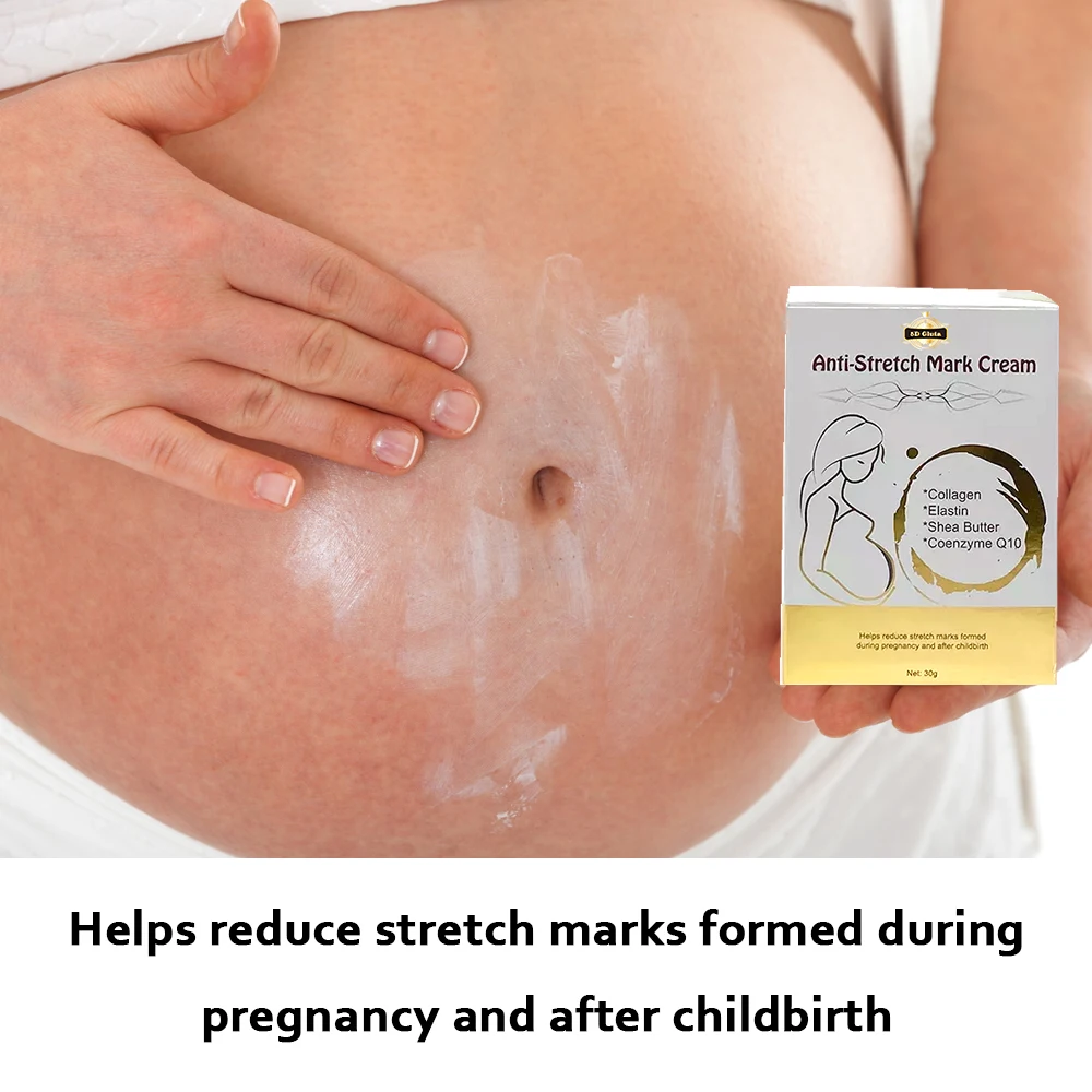 5D Gluta Stretch Mark Cream Organic Natural Skin Firming Removes Scar Postpartum Repair Scar Stretch Marks Removal Oil