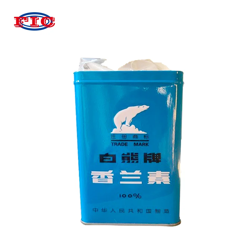 bulk vanillin with factory price used as flavour for food cake ice cream