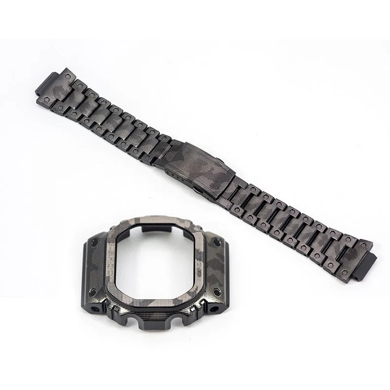  Ремешок из нержавеющей стали и металлический корпус модификации для GSHOCK