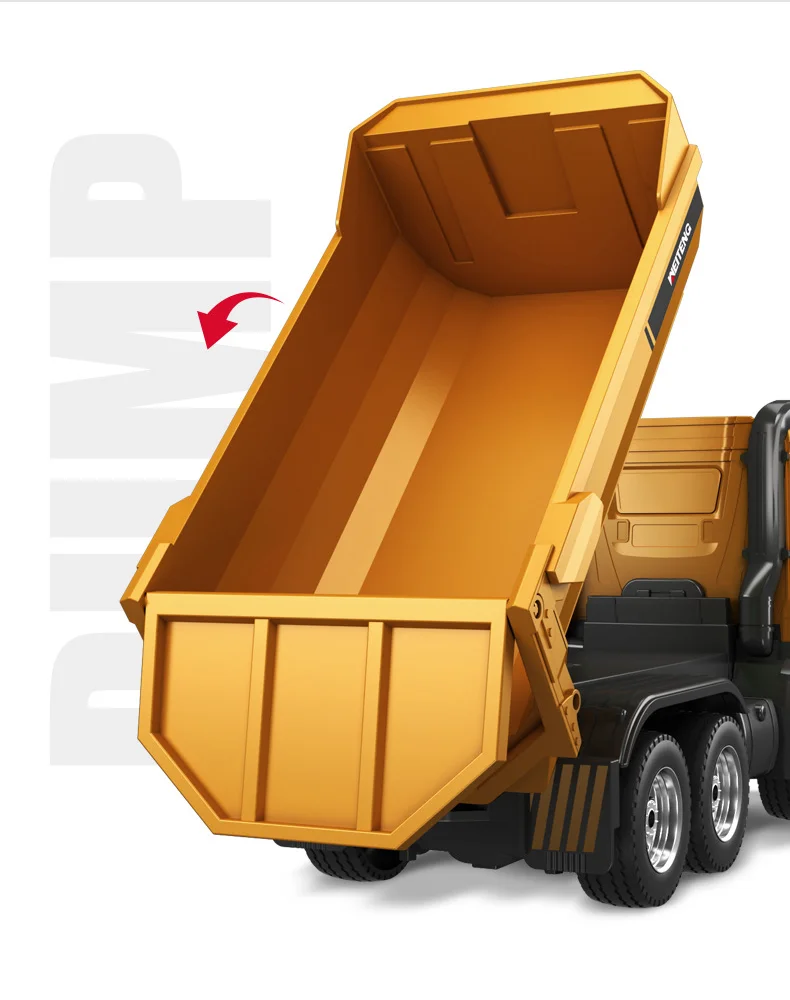 633A  2.4G remote-controlled dump truck remote-controlled transport vehicle hot selling simulation engineering car