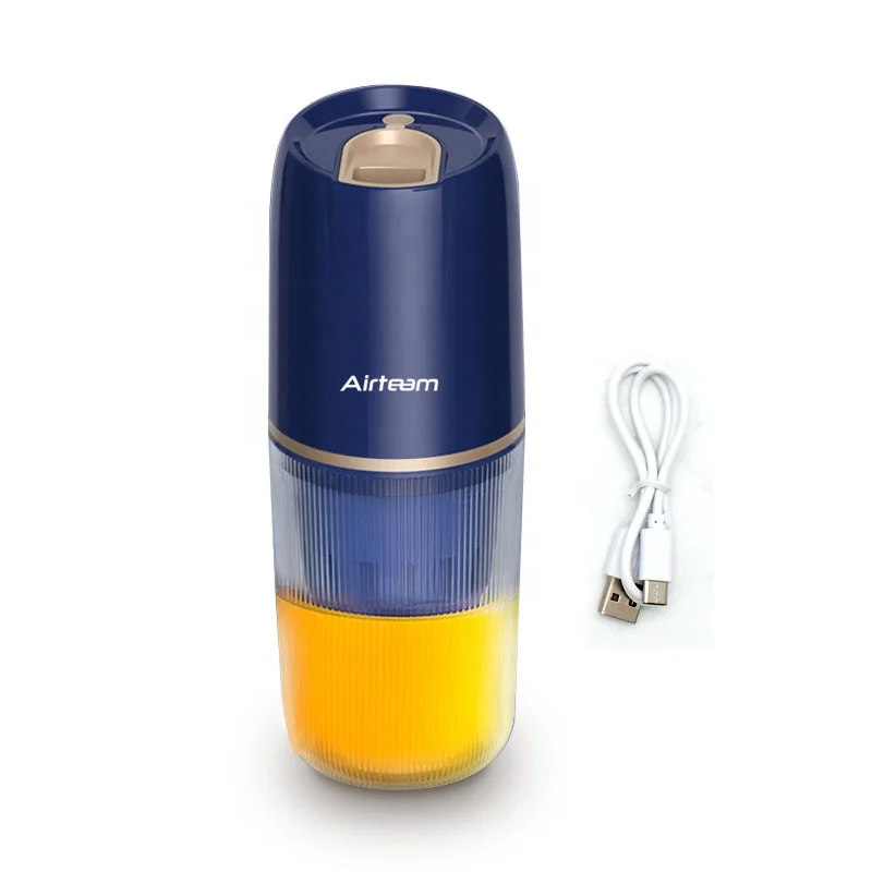 Electric juice extractor portable blender rechargeable mini cold press slow juicer blender