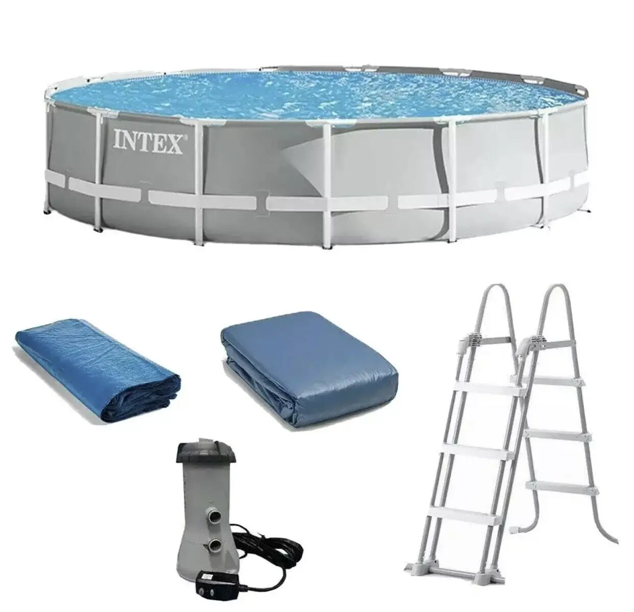 Intex 15ftx48in Piscina Pool Above Ground Stainless Steel Pools China manufacture,Supplier