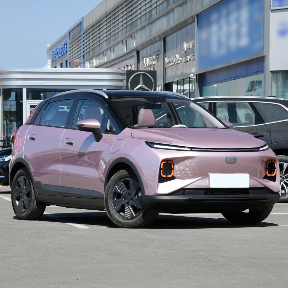 Geely Ev Geome E New Energy Vehicles Cheap Car 4 Seats Electric Solar Vehicle Geely Electric Car