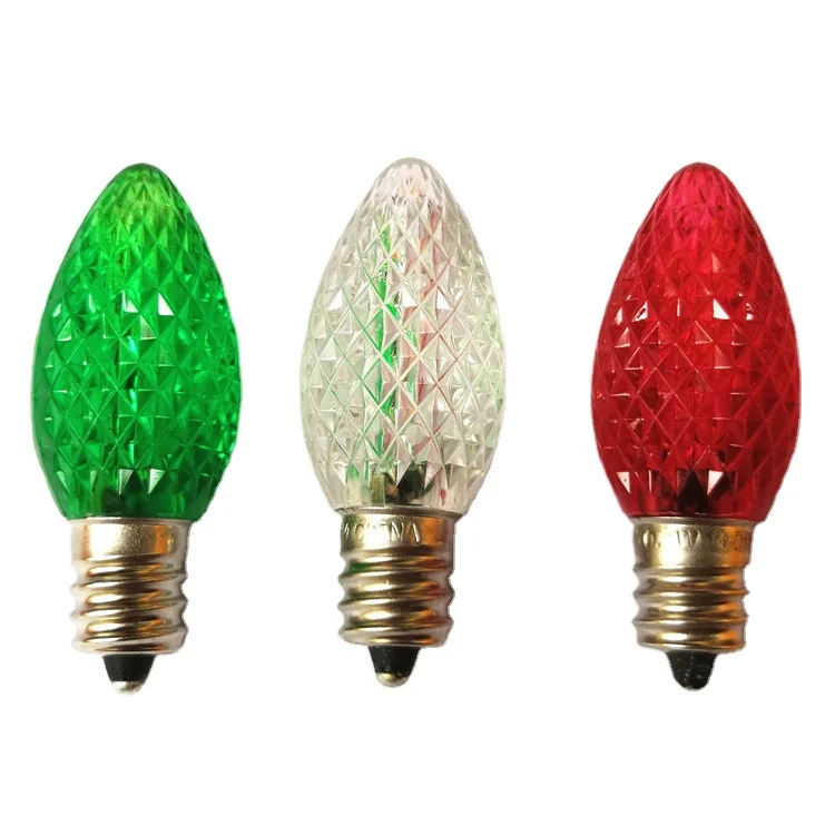 High Quality Outdoor Rated C7 LED Christmas Light  Bulbs Wholesale