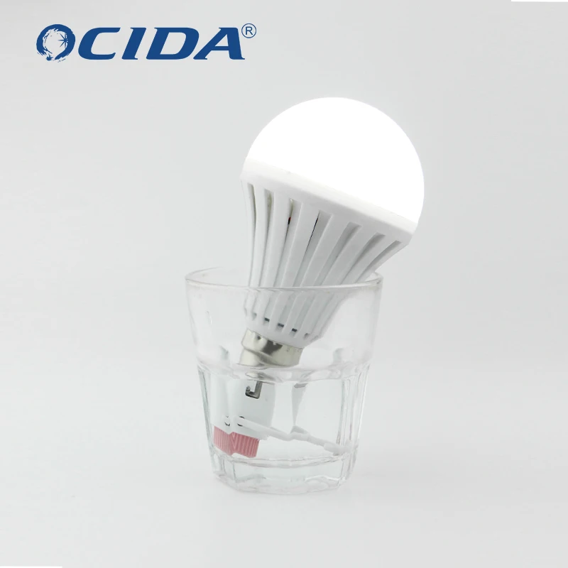 
Backup Battery Charging Bulb E27 B22 Rechargeable 7W 9W 12W 15W Emergency Led Bulb 
