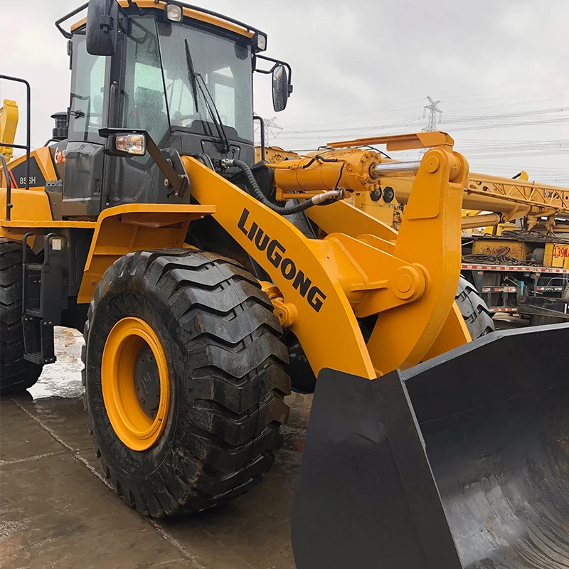 china best selling 5.5 ton construction machinery liugong CLG 856H  articulated wheel  drive backhoe loader