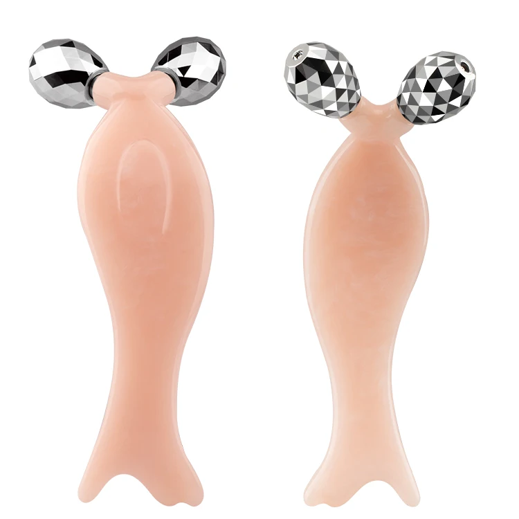 beauty gadgets 2023 skin tightening facial lift neck lift beauty device roller gua sha device face neck lifting skin scrubber