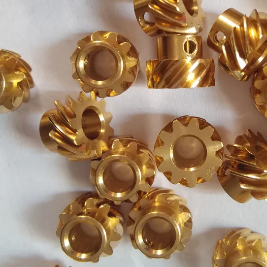 Высокоточная Шестерня Skylon DIN7, латунная коническая шестерня