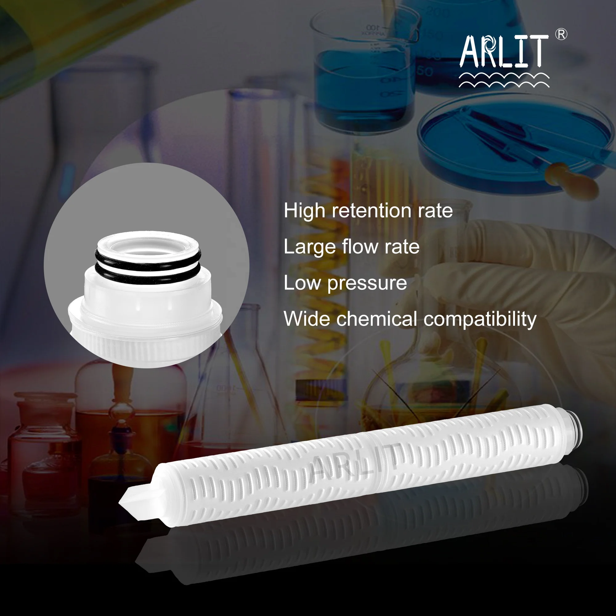 5/10/20/30/40  Inch polypropylene 5 micron filter for chemical industry