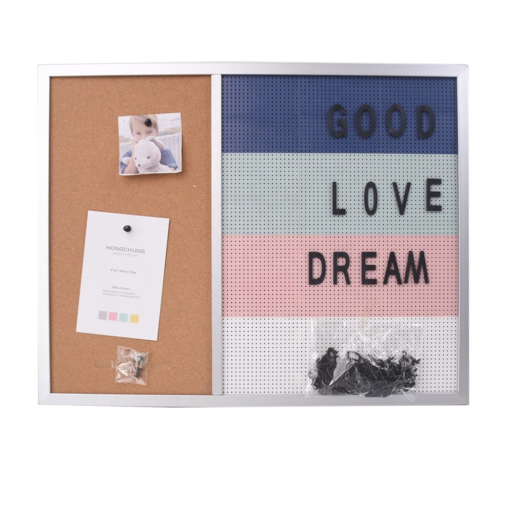 
294pcs letters and numbers peg changeable hand insert with hole message board 