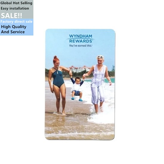 Custom printing PVC contactless ISO14443A RFID hotel key card 13.56MHZ Access Control NFCcard NFC business cards