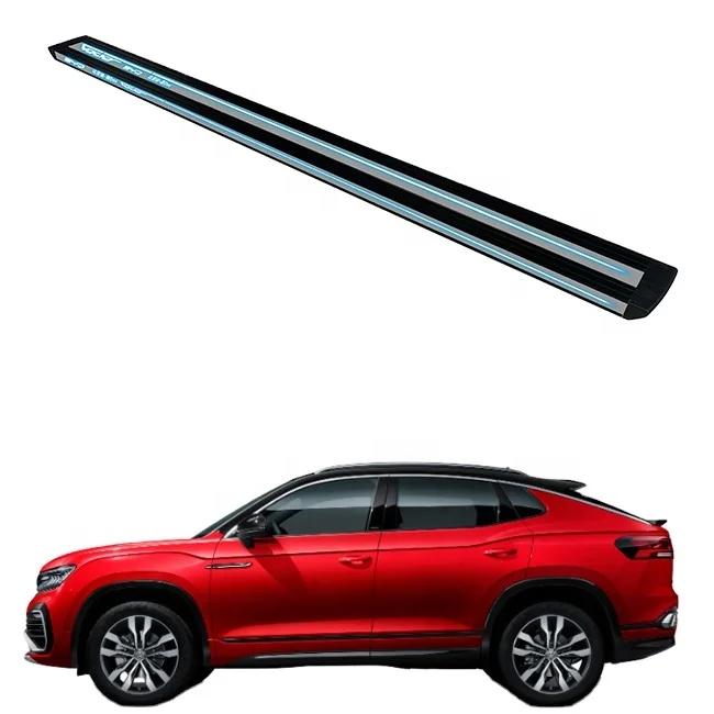 Retractable Electric Running Black Powder Coated Volkswagen 100% Waterproof Aluminum Alloy+plastic+iron Bracket,aluminum Alloy