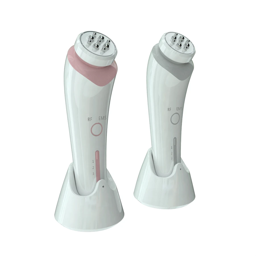 OEM and ODM Home Use LED Light Therapy Face Lifting Massager RF EMS Radio Frequency Skin Firm Anti-aging Beauty Instrument