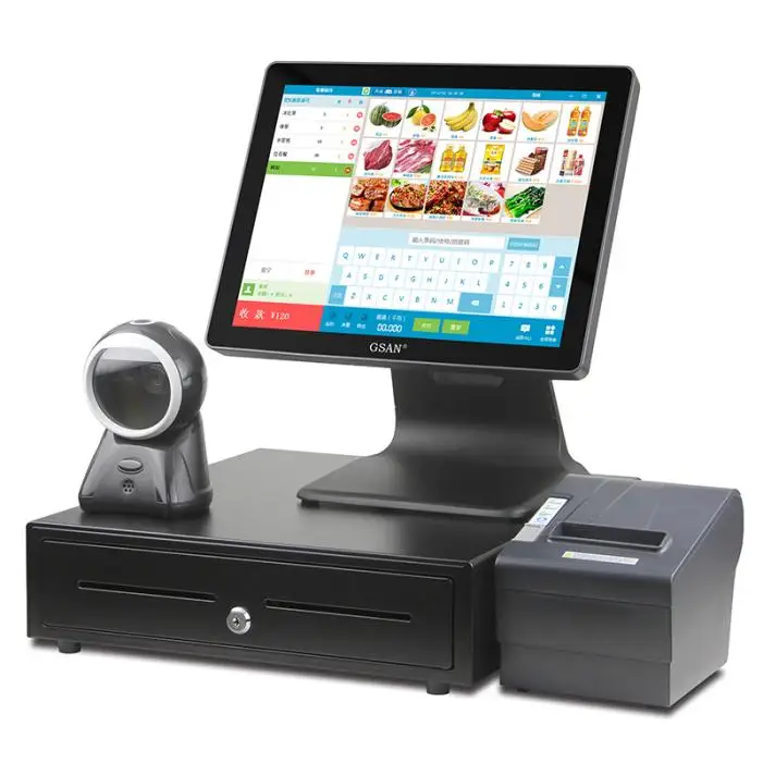 Pos-система производитель 15-дюймовый кассовый Pos системы аппарат хлебобулочных изделий