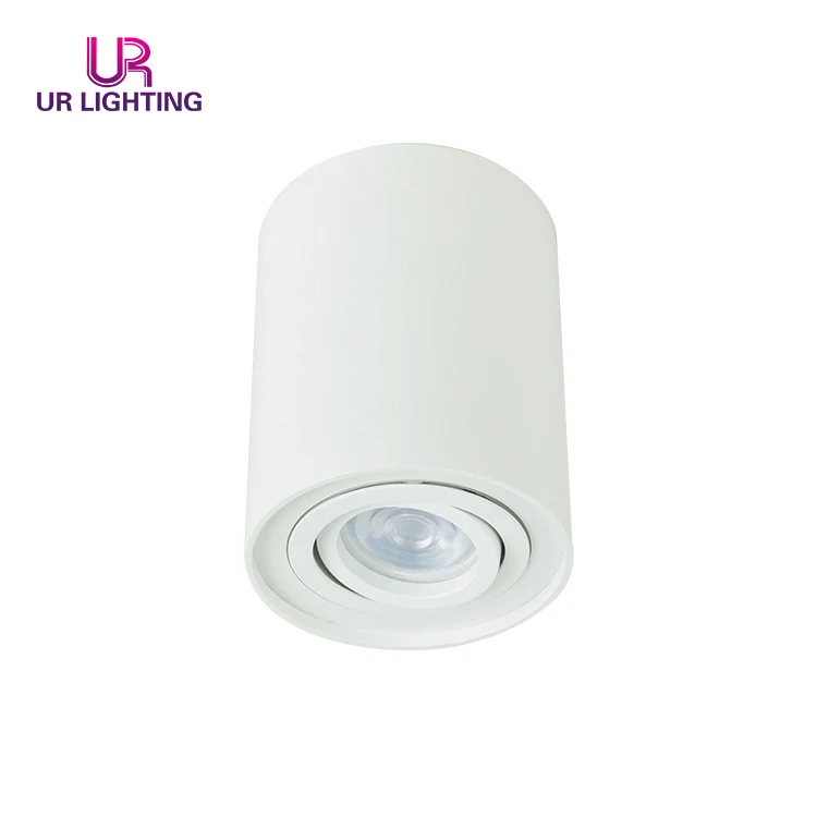 
CE RoHS indoor decorative white ceiling movable 7w round GU10 LED down light 