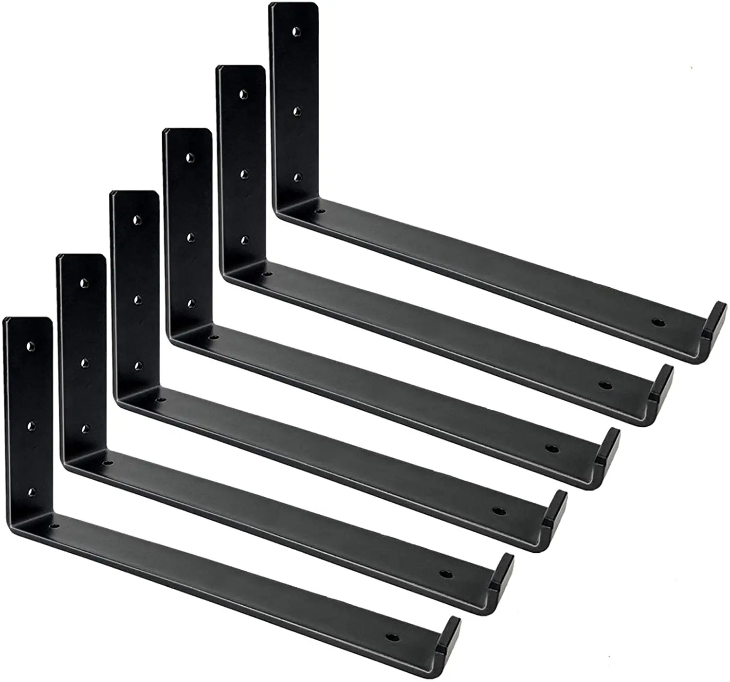 
Metal Heavy Duty Wall Mounted Shelf Brackets 