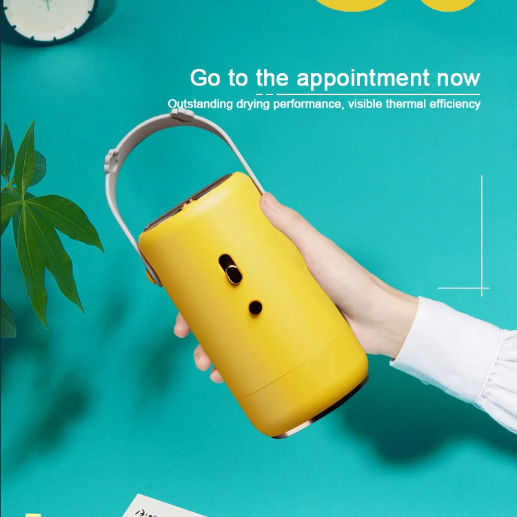 OEM Quick Drying Heated Air Folding Electric Mini Portable Shoe Clothes Dryer Machine for Business Travel