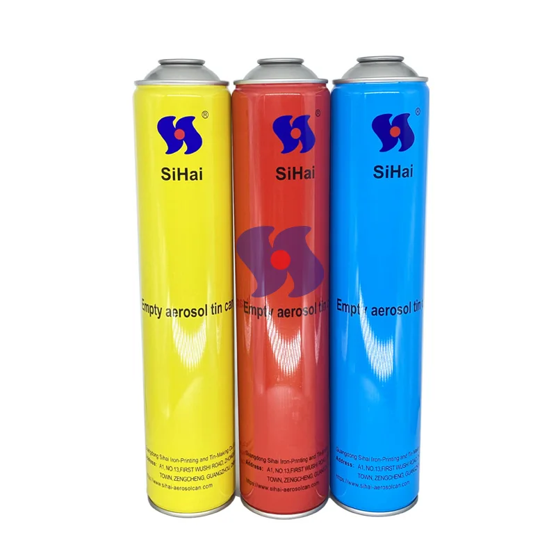 Guangzhou Factory Diameter 65mm Printing Empty Aerosol Tin Can spray paint