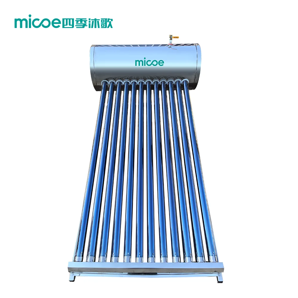MICOE  Mexico Hot Sales 120L 150L compact Non-pressurized residential Cheap 5-6 people wholesale solar water heater