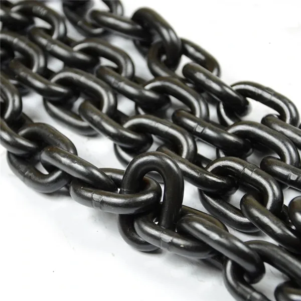 Linyi Wells black grade 80 lifting link chain G30 G43 G80 chain