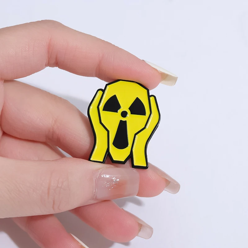 I am Worthy Enough Enamel Pins Custom Love Yourself Brooches Lapel Badges Positive Jewelry Gift for Kids Friends